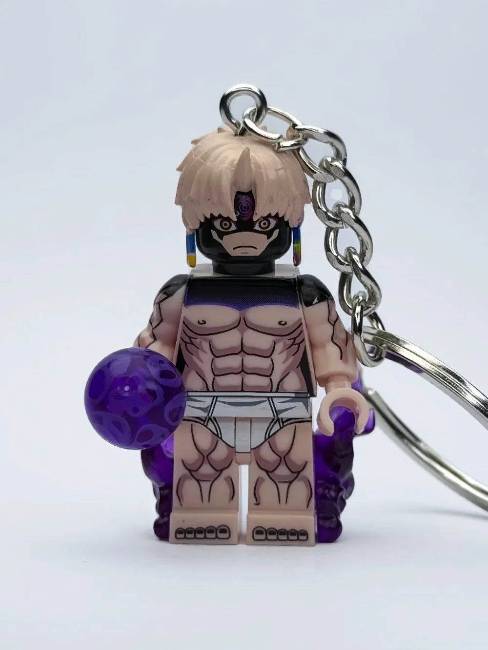 Dandadan Evil Eye Custom Minifigure Keychain